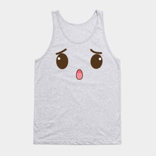 Surprised Cute Face Tank Top